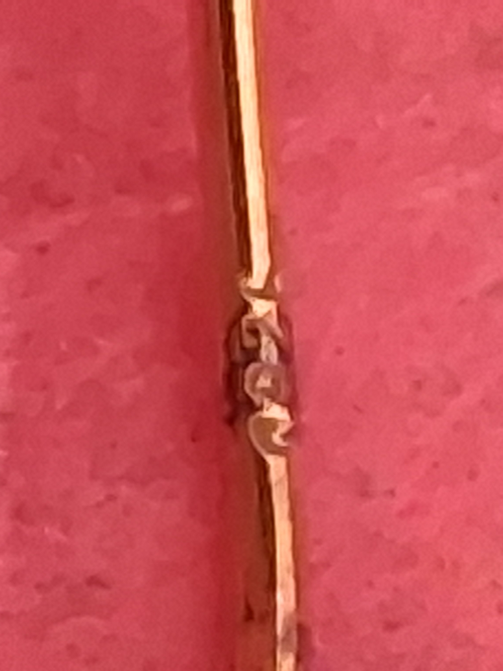 14 K Vintage Gold Twisted Drop Earrings - Elegant Women's Jewelry - Picture 9 of 10